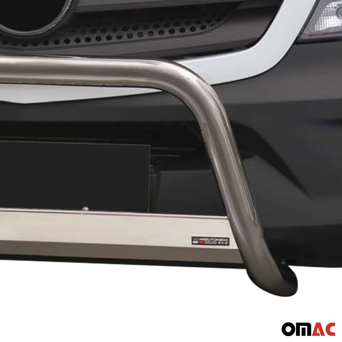 Mercedes-Benz Sprinter Bull Bar - Omac - Steel - Silver - '13-'17